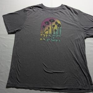 RVCA Gray Graphic Men's T-Shirt